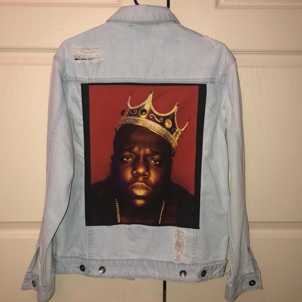 The notorious B.I.G. Cotton on jean jacket (blue)